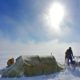 Setting up camp - Ousland Polar Exploration