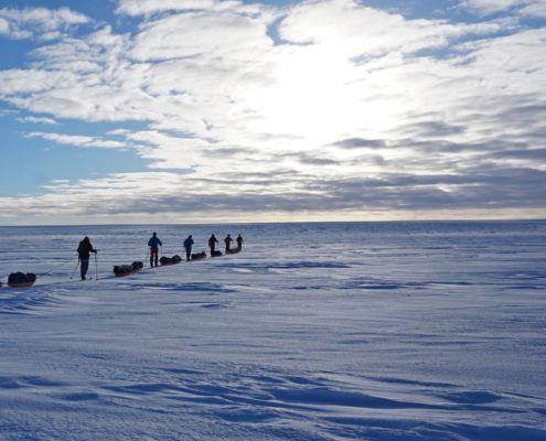 Making the crossing - Ousland Polar Exploration