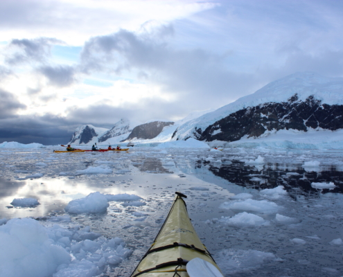 View from the kayak