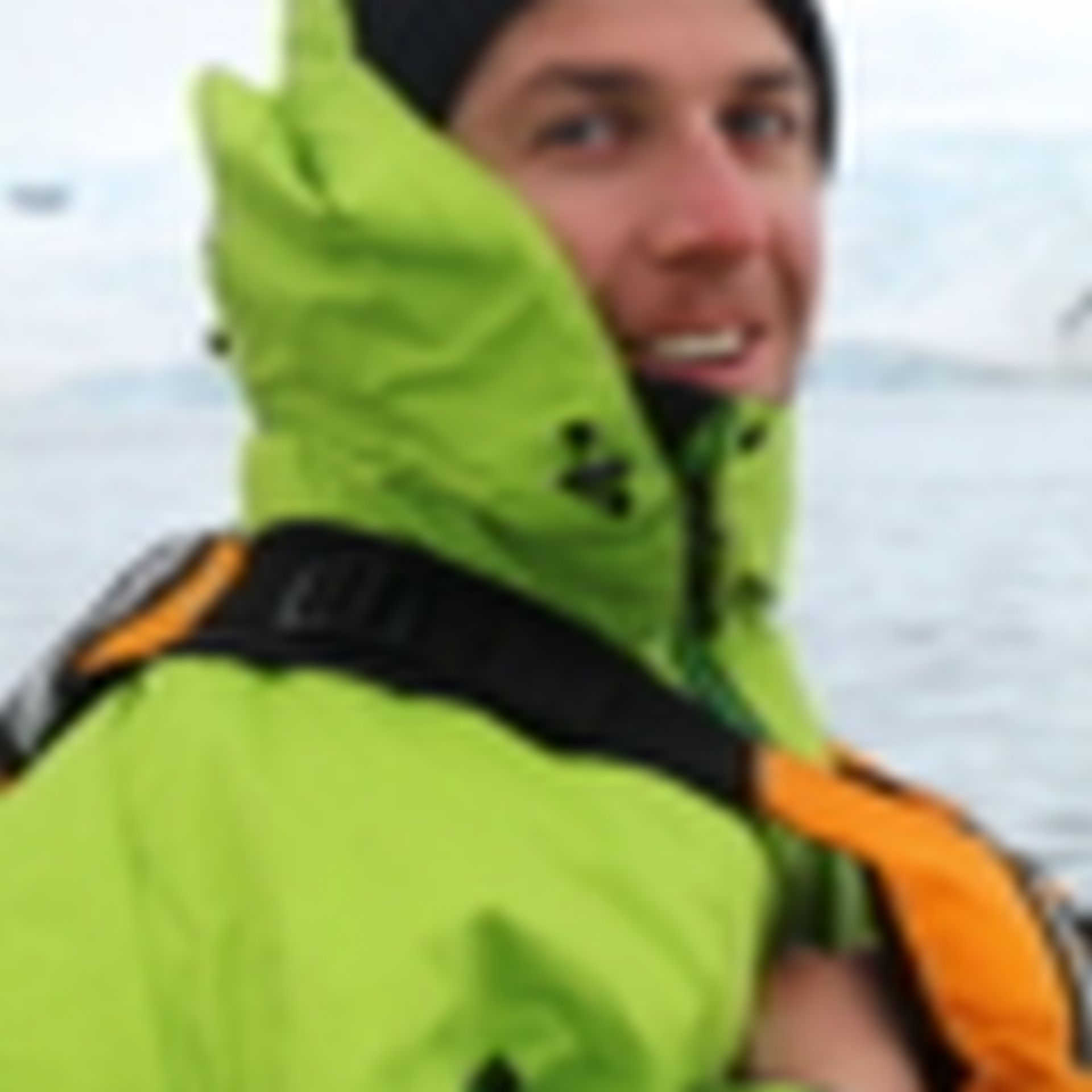 Mike in Antarctica