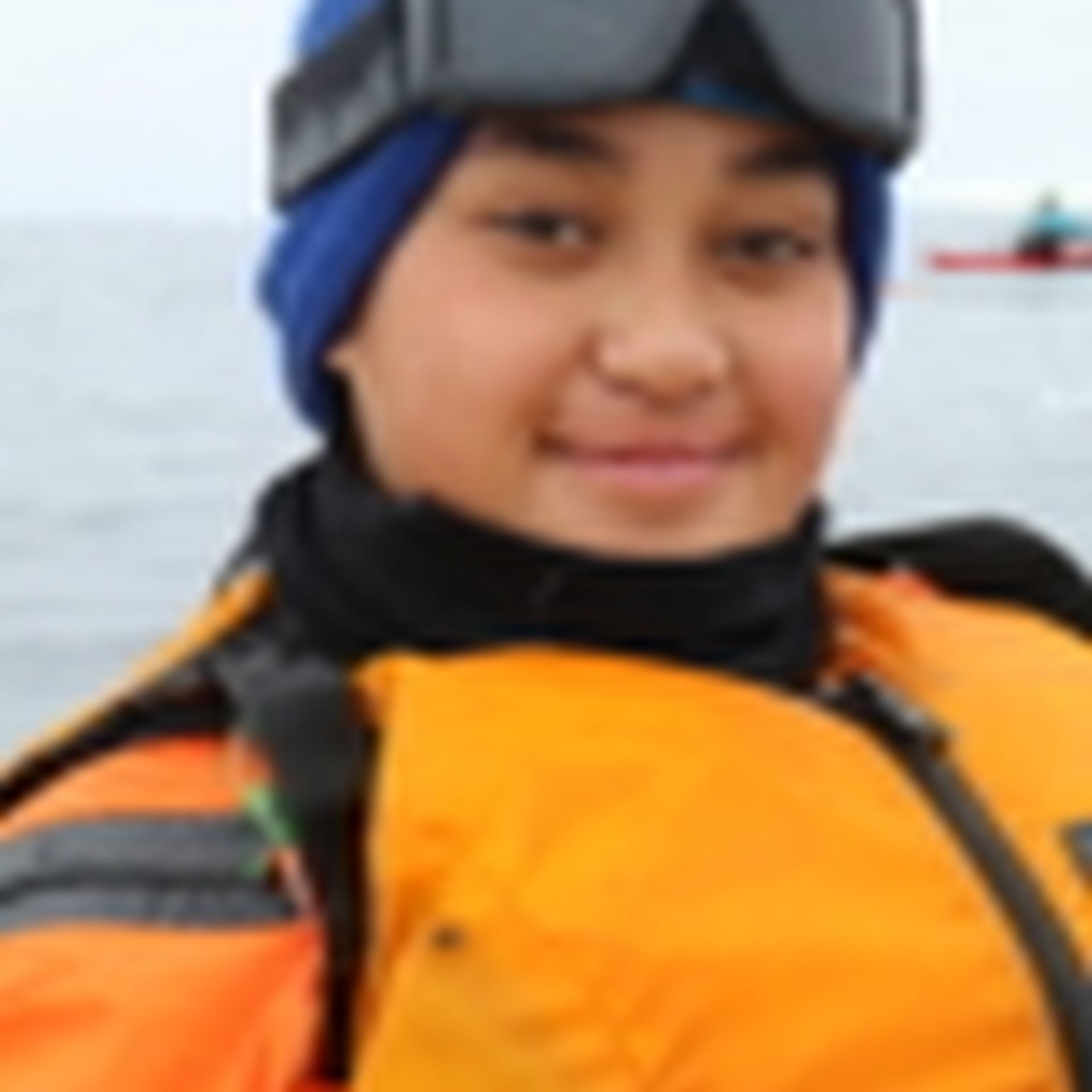 Jaylee in Antarctica