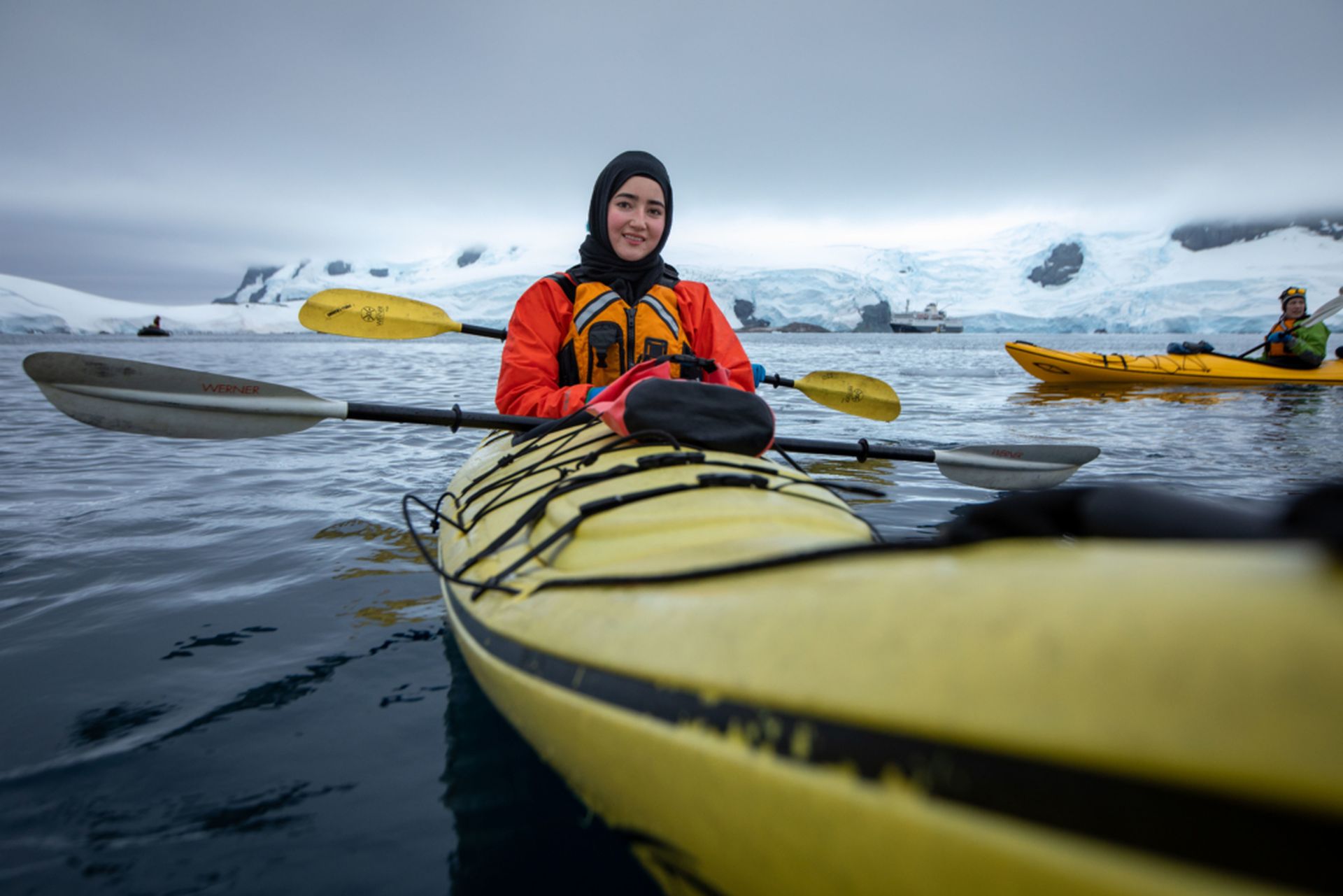 Sadra Kayaking in Antarctica