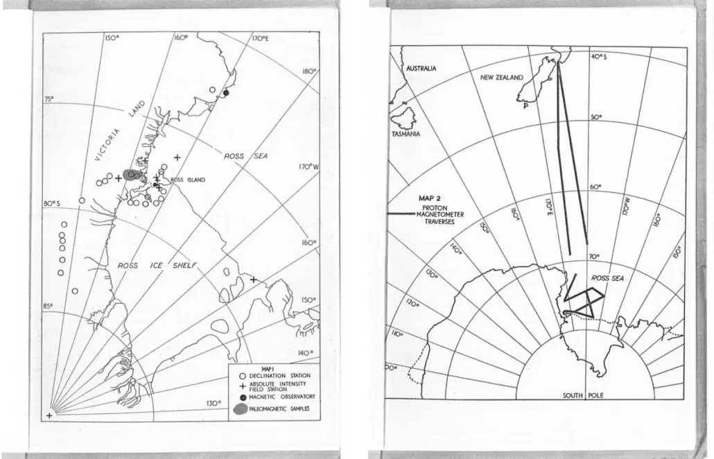 Geomagnetism maps