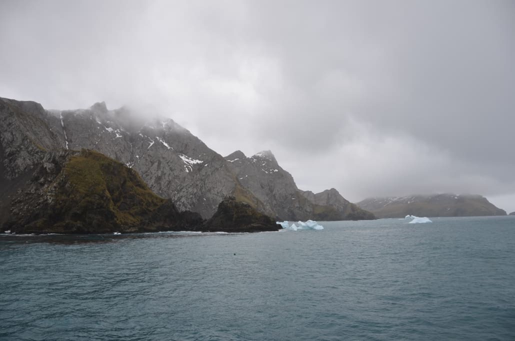 Approaching Elsehul Bay South Georgia Antarctic Heritage Trust Inspiring Explorers Expedition