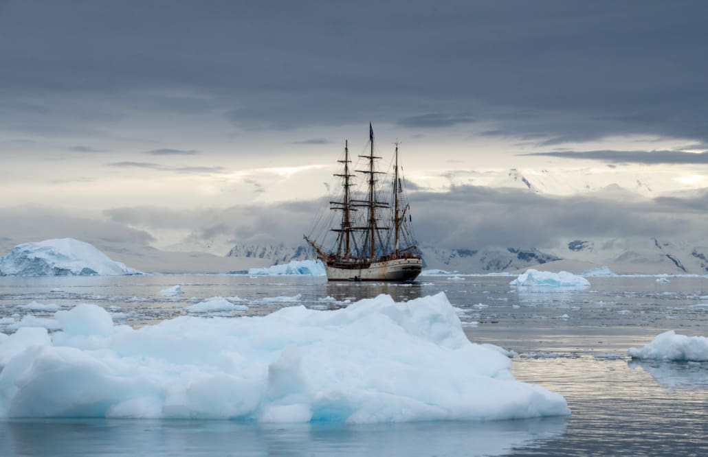 Bark EUROPA 1911 Historic Tall Ship. © Bark EUROPA/Matthew Lynch