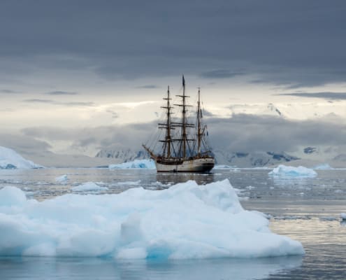 Bark EUROPA 1911 Historic Tall Ship. © Bark EUROPA/Matthew Lynch