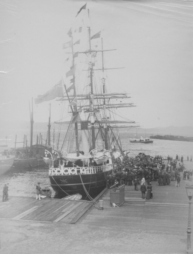 #OnThisDay in 1898, Carston Borchgrevink's 'Southern Cross' Expedition (1898-1900) set sail from London, bound for Antarctica. The 'Southern Cross' Expedition marked the beginning of the 'Heroic Era' of Antarctic exploration for the British and its goals were to explore the Antarctic continent, contribute to science and look for commercial opportunities. The 'Southern Cross' traveled south for the remainder of 1898, with one stop in Hobart for final provisioning. In December that year, the men departed Hobart saying farewell to the comforts of everyday life.

Norwegian expedition leader, Carsten Borchgrevink was joined by nine men who together, spent an entire year in Antarctica, cut off from the rest of the world. During that time, one of the men would lose his life, their hut would catch fire, arguments would fester unresolved and almost every man would regret his decision to take part. Although the first year in Antarctica was challenging for the 10-man team, their expedition established several major Antarctic firsts which influenced the course of history for decades to come!

The hut built by Borchgrevink and his crew still stands at Cape Adare and is the only example left of humanity's first building on any continent. The site is cared for by Antarctic Heritage Trust on behalf of the international community.

📸 The 'Southern Cross' leaving Hobart, 17 December 1898. Canterbury Museum.

#inspire #explore #discover #conserve #Antarctica