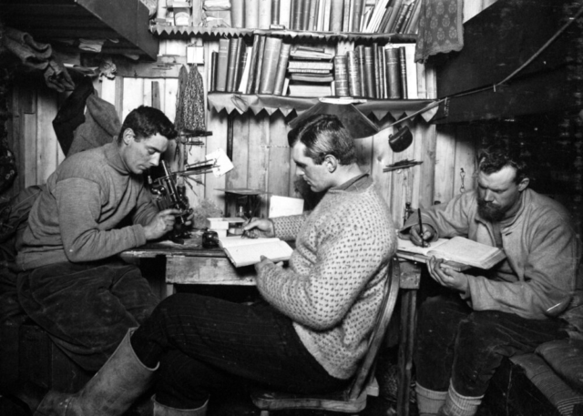 #OnThisDay in 1963, Geologist and Antarctic Explorer, Thomas Griffith Taylor died. Taylor was part of Robert Falcon Scott's British Antarctic 'Terra Nova' Expedition 1910-13.

Taylor was born in 1880 in Walthamstow, England. Along with his family, Taylor emigrated to Australia at 13. He attended the University of Sydney graduating in mining and metallurgy in 1905. In 1907, Taylor was awarded a scholarship to Cambridge University. Here he met and became friends with Raymond Priestley, Charles Wright and Frank Debenham, all of which were recruited for the 'Terra Nova' Expedition.

Taylor led the geological team on this expedition. Together they made the first geological maps and studies of large areas of Antarctica. Taylor's work in Antarctica earned him a doctorate from the University of Sydney and he was made a fellow of the Royal Geographical Society of London and an Associate Professor of Geography at Sydney in 1921.

📸 Taylor, Gran and Debenham (from right) at Cape Evans, Antarctica. Canterbury Museum

#OTD #inspire #explore #discover #conserve #Antarctica