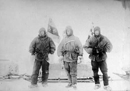 #OnThisDay in 1903, the relief ship 'Morning' left Hut Point with Sir Ernest Shackleton on board after he was invalided home 'against his will' by Captain Robert Falcon Scott.

Shackleton was part of Scott's first Antarctic expedition, known as the British National Antarctic 'Discovery' Expedition 1901-1904. Alongside Scott and Edward Wilson, Shackleton embarked on the Southern Journey. Their goal was to get as far south on the Barrier (Ross Ice Shelf) and reach the Pole if possible, or find new land. During their expedition, they surpassed Borchgrevink's Farthest South record. Unfortunately, on the journey back home, Shackleton developed scurvy and suffered ill health which resulted in Scott's order for him to leave the Antarctic upon their arrival back at Hut Point.

📸 Shackleton, Scott & Wilson during the Southern Journey, Canterbury Museum.

#OTD #inspire #explore #discover #conserve #Antarctica