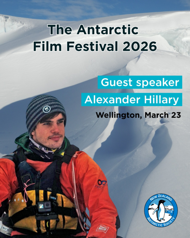 Join the New Zealand Antarctic Society for an unforgettable evening of exploration and storytelling.

Alexander Hillary, grandson of legendary Kiwi explorer, Sir Edmund Hillary, took part in the Trust’s 2019 Inspiring Explorers Expedition™ to the Antarctic Peninsula, and will be a guest speaker at the Antarctic Film Festival in Wellington on March 23.

Check out the New Zealand Antarctic Society website to book your ticket and see where else the film festival is heading across the North Island, New Zealand. Don’t miss it! https://antarcticsociety.org.nz/events/

📸©AHT/Nigel Watson & ©AHT/Jaime Ward