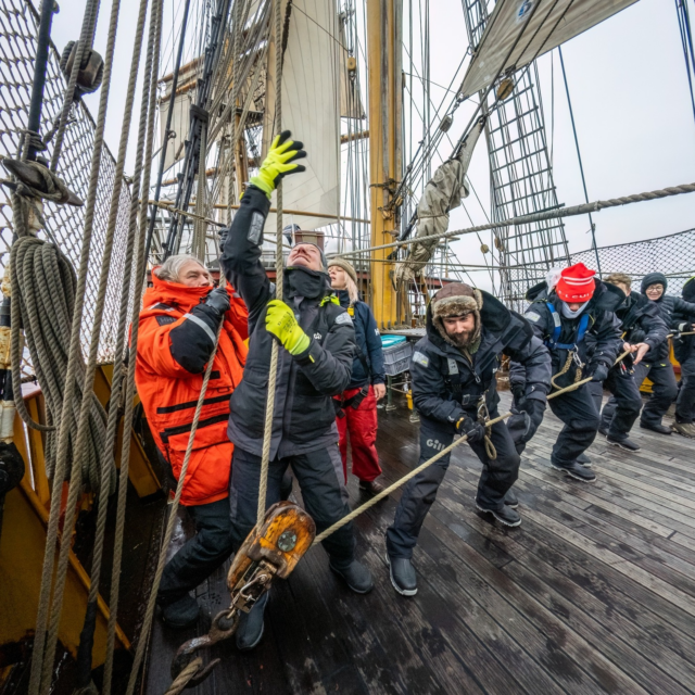 The Drake Passage made its power known, revealing the resilience that defined the heroic era of Antarctic exploration!

Read through our link in bio about how a group of eight young Kiwis stepped into the world of heroic era exploration as they sailed on an historic tall ship to one of the most remote places on Earth – the Antarctic Peninsula – with the Trust’s Inspiring Explorers™ programme.

“The Drake Passage pushed me far outside my comfort zone, testing me mentally and physically, but your mindset changes everything. Leaning into the chaos and staying positive turned it into one of the most memorable parts of the trip,” said Inspiring Explorer Meleki Schuster.

📷 Inspiring Explorers Meleki Schuster and Matthew Lynch with Trust Expedition Leader Mike Barber during their crew watch, helping to put up a sail. Inspiring Explorer Eliza McCracken taking sextant readings.© Bark EUROPA/Jordi Plana Morales. Inspiring Explorer Precious Tupou holding the Rakahanga flag and Inspiring Explorer Meleki Schuster holding the Samoan flag. © AHT/Sam Dunlay. Inspiring Explorers Margot, Eliza, Matthew, and Sam on the mast. ©AHT/Lisa Blair. 2026 Inspiring Explorers™ on deck of the Bark EUROPA with Mount Scott in the Background. L-R: Sam Dunlay, Matthew Lynch, Eliza McCracken, Libby Manning, Margot Martin‑Babin, Precious Tupou, Josiah Tualamali’I, Meleki Schuster. ©AHT/Mike Barber