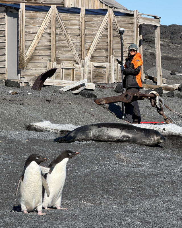 The conservation season this summer saw two teams of conservation specialists deploy to the Ross Sea Region of Antarctica to undertake critical work programmes at the historic huts of Scott, Shackleton, Borchgrevink, and Hillary.

Read about our exciting finds, site mapping, and a deep dive into the way each hut’s construction is affected by the local environment through our link in bio!

📷 Archaeologist Emma St Pierre outside Scott's 'Terra Nova' hut. Heritage Carpenter Martin Herrmann investigates the building at Shackleton’s Nimrod hut. The ski pole discovered this season belonging to Patrick Keohane, with the initials PK visible. Shackleton's 'Nimrod' hut. © AHT/Zack Bennett. Aerial shot of Cape Adare huts. © AHT/Gord Macdonald. Archaeologist Emma St Pierre (left) and Artefact Coordinator Shannah Rhynard-Geil (right) excavate a pony blanket. © AHT/Margot Murray.