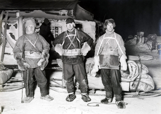 #OnThisDay in 1959, Apsley Cherry-Garrard, Assistant Zoologist on Scott's British Antarctic 'Terra Nova' expedition, died at age 73. Born Apsley George Benet Cherry in Bedford, England into a wealthy family, he was educated at Winchester College and at Christ Church, Oxford. His name was changed to Cherry-Garrard when his father inherited a large country estate, which he was later to inherit himself.

During the 'Terra Nova' expedition, Cherry-Garrard was joined by Edward Wilson and "Birdie" Bowers on a grueling trek from Cape Evans to Cape Crozier and back, in the depths of the Antarctic winter to collect Emperor Penguin eggs in the hope that studying the embryology of this primitive bird may prove the missing link between birds and reptiles. Although successful in this mission, the three men came close to dying during the five-week journey, and upon their return Scott remarked that he felt it to be the worst journey in the world.

Cherry-Garrard took these words to name his memoir of the 'Terra Nova' expedition, "The Worst Journey in the World" published in 1922 and considered to be a classic of travel writing, and by many as the best of this category ever written.

Cherry-Garrard was also involved in depot laying in preparation for Scott's polar attempt. For a variety of reasons, it fell upon him and dog handler Dmitriy Girev to deposit food at One Ton Depot. The men arrived on 3 March 1912 and waited there hoping to meet Scott's polar team, however on 10 March they had to return to base due to poor weather and a lack of dog food. Sadly, they weren't to know what was to become of Scott and his remaining party who died 11 miles south of One Ton Depot on 29 March.

Cherry continued with his scientific work during the winter and was part of the team that discovered the bodies of Scott, Bowers and Wilson in their tent on 12 November 1912. Sadly Cherry-Garrard suffered with physical and mental health issues for his lifetime, partially due his experiences in Antarctica. He felt that he could have ventured south from One Ton Depot and possibly saved Scott's ill-fated team.

📸 Bowers, Wilson and Cherry-Garrard. Public Domain