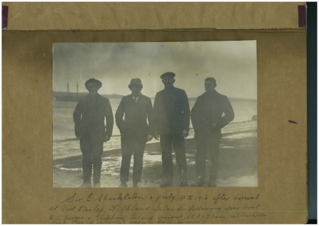 After 36-hours of grueling travel, Shackleton, Worsley and Crean successfully arrived at Stromness Whaling Station, South Georgia #OnThisDay in 1916. The men had traversed what had been regarded 'inaccessible' country by whalers.

On their final morning, the men were preparing breakfast when Shackleton heard what he thought was the sound of a whistle from the whaling station. They ate in silence and again heard the whistle sound at exactly 7am. As they headed towards Stromness the route became dramatically steep once again, and they had to cut steps into the ice. With great difficultly they reached the shore of Fortuna Bay, proceeding on what they thought was level ground, only for Crean to break straight through the ice of the frozen lake right up to his waist. Lying flat to distribute their weight, they men made their way off the fragile surface.

Approaching the whaling station, the trio tried to make themselves presentable - in Shackleton’s words "for the thought there might be women at the station made us painfully conscious of our uncivilised appearance."

"Our beards were long and our hair was matted. We were unwashed, and the garments which we had worn for nearly a year without a change were tattered and stained." - Sir Ernest Shackleton

The first two men they saw, the first humans they had seen in nearly eighteen months, ran away at the sight of them. The station manager, Mr Sorlle, who had entertained them when the 'Endurance’ crew had first arrived at Stromness, didn't recognise them as they appeared on his doorstep. After recounting the details of their ordeal, they were finally able to bathe, an experience that Worsley described as "worth all that we had been through to get". Sorlle immediately arranged rescue for the three men stranded at King Haakon Bay, on the other side of South Georgia.

#explore #discover #antarctica #OTD #shackleton #endurance

📸Shackleton and party 31 May 1916 after arrival at Port Stanley. © A G Bennett Collection, Jane Cameron National Archives. The Falkland Islands.