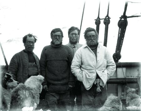#OnThisDay in 1879, polar explorer Eric Stewart Marshall was born in Hampstead, London. He read medicine at Emmanuel College, Cambridge and continued his studies at St Bartholomew's Hospital in London, qualifying as a surgeon in 1906.

Marshall was the surgeon on Shackleton's British Antarctic 'Nimrod' Expedition 1907-1909 and also the cartographer with the shore party. He was a member of the Southern Party, which led by Shackleton, achieved the Farthest South record of latitude 88° 23' South, longitude 162° East in January 1909, in their attempt to reach the South Pole. During this journey, Marshall was instrumental in saving the lives of the party by struggling to a food depot when the rest of the party was exhausted.

After his expedition to Antarctica, Marshall went on to research nutritional deficiency diseases and had a successful military career.

He was awarded the Polar Medal and a Military Cross and is commemorated in Antarctica by the naming of the Marshall Mountains 84°37' S 164°30' E.

📸 Wild, Shackleton, Marshall and Adams upon their return from the Southern Journey (Canterbury Museum).