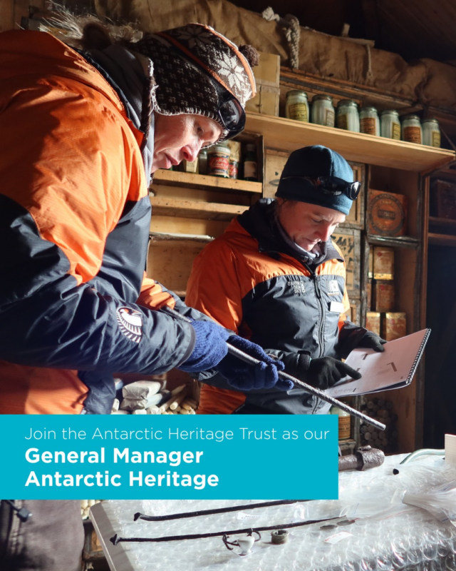 Update: Applications are now closed. 

Join Antarctic Heritage Trust as our General Manager Antarctic Heritage.

This senior leadership opportunity is a chance to lead world-class work preserving iconic cultural heritage in one of the most extraordinary environments on earth.

Join our team in this exciting construction and programme delivery role where you will oversee the full project cycle across a portfolio of historic sites on Ross Island.

This role also contributes to shaping the future of the Trust's work at Cape Adare, the site of the first building ever constructed on the Antarctic continent.

To find out more or apply, please click the link in our bio.

Applications close Sunday 7 June.