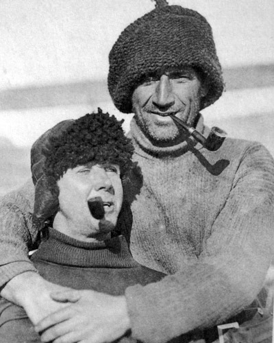 #OnThisDay in 1918 Antarctic explorer Alfred Cheetham died when his ship was torpedoed during the First World War. Born in Liverpool in 1867 Cheetham ran away as a teenager to work in the fishing fleet of the North Sea. He became a merchant navy boatswain and a Royal Navy Reservist. Cheetham married Eliza Sawyer and together they had 13 children.

Cheetham's first visit to Antarctica was on the relief ship 'Morning' during the 'Discovery' expedition of 1901-04. Under the command of Ernest Shackleton, he then served on the 'Nimrod' expedition where he was third officer and boatswain. He held the same roles on Robert Falcon Scott's 'Terra Nova' expedition and again with Shackleton on the 'Endurance'.

During the 'Terra Nova' expedition Cheetham volunteered to help search for Scott and the missing Polar Party but was turned down as he was a 'family man'. As Third Officer on board the 'Endurance' he was known to be cheerful and a popular member of the crew. After 'Endurance' was crushed by ice, Cheetham was part of Frank Worsley's crew on the lifeboat 'Dudley Docker'.

Cheetham returned to Hull after the 'Endurance' expedition and enlisted in the Mercantile Marine. He was serving as second officer on 'SS Prunelle' when the ship was torpedoed in the North Sea by a German U-boat. He is commemorated on the Tower Hill Memorial in London.

📸 Alfred Cheetham (left) with Tom Crean. Public domain

#inspire #explore #discover #conserve