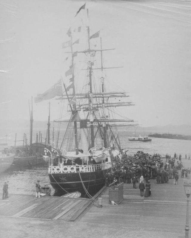 #OnThisDay in 1898, Carston Borchgrevink's 'Southern Cross' Expedition (1898-1900) set sail from London, bound for Antarctica. The 'Southern Cross' Expedition marked the beginning of the 'Heroic Era' of Antarctic exploration for the British and its goals were to explore the Antarctic continent, contribute to science and look for commercial opportunities. The 'Southern Cross' traveled south for the remainder of 1898, with one stop in Hobart for final provisioning. In December that year, the men departed Hobart saying farewell to the comforts of everyday life.

Norwegian expedition leader, Carsten Borchgrevink was joined by nine men who together, spent an entire year in Antarctica, cut off from the rest of the world. During that time, one of the men would lose his life, their hut would catch fire, arguments would fester unresolved and almost every man would regret his decision to take part. Although the first year in Antarctica was challenging for the 10-man team, their expedition established several major Antarctic firsts which influenced the course of history for decades to come!

The hut built by Borchgrevink and his crew still stands at Cape Adare and is the only example left of humanity's first building on any continent. The site is cared for by Antarctic Heritage Trust on behalf of the international community.

📸 The 'Southern Cross' leaving Hobart, 17 December 1898. Canterbury Museum.

#inspire #explore #discover #conserve #Antarctica